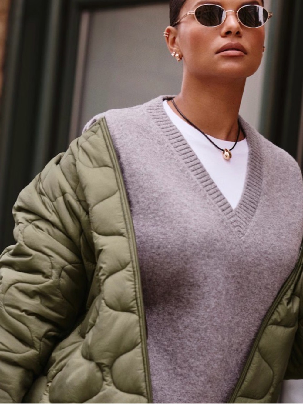 Joe Fresh Quilted Light Layer Jacket
